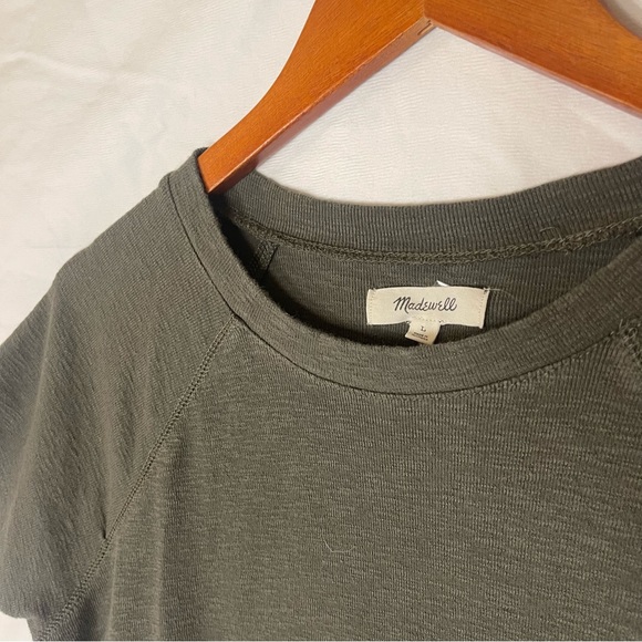 MADEWELL olive green comfort fit tee - Picture 11 of 14